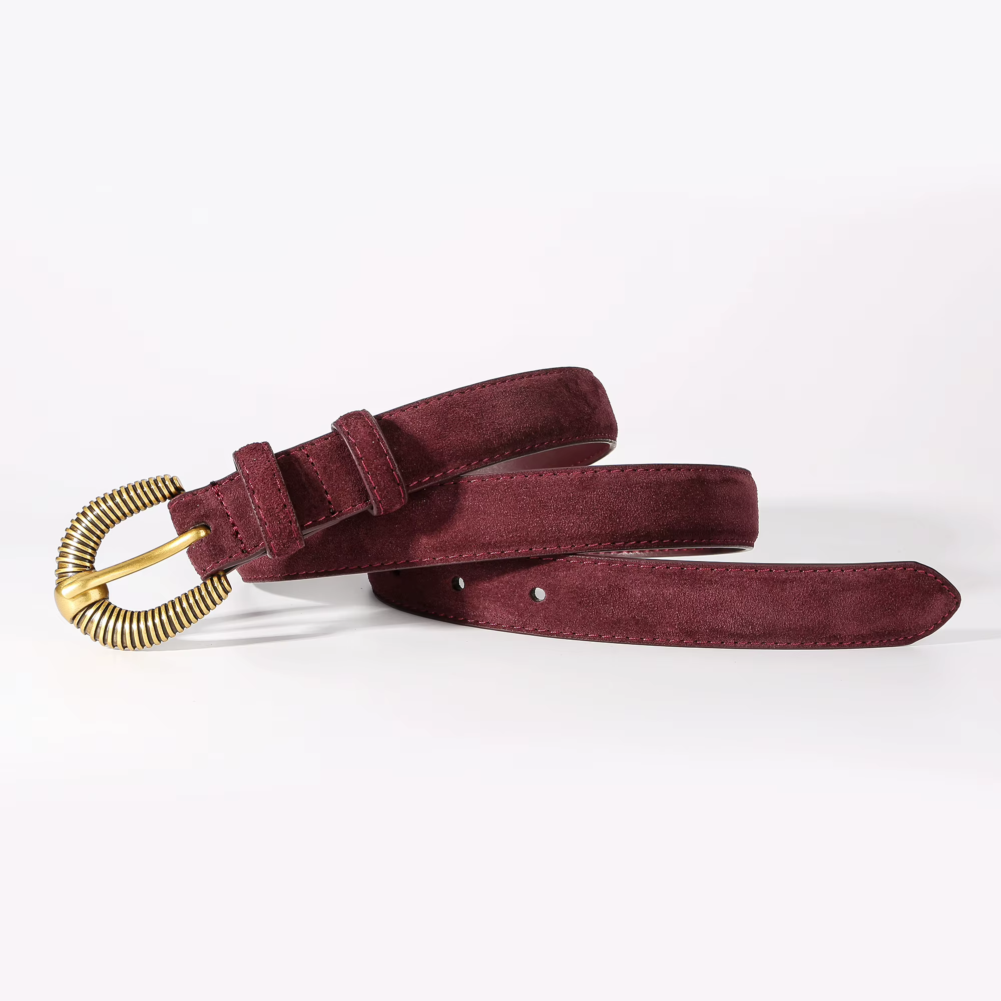 Ceinture en daim pour femmes