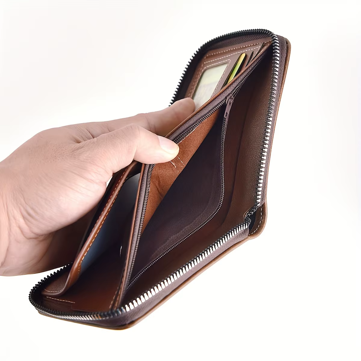Portefeuille en PU pour homme