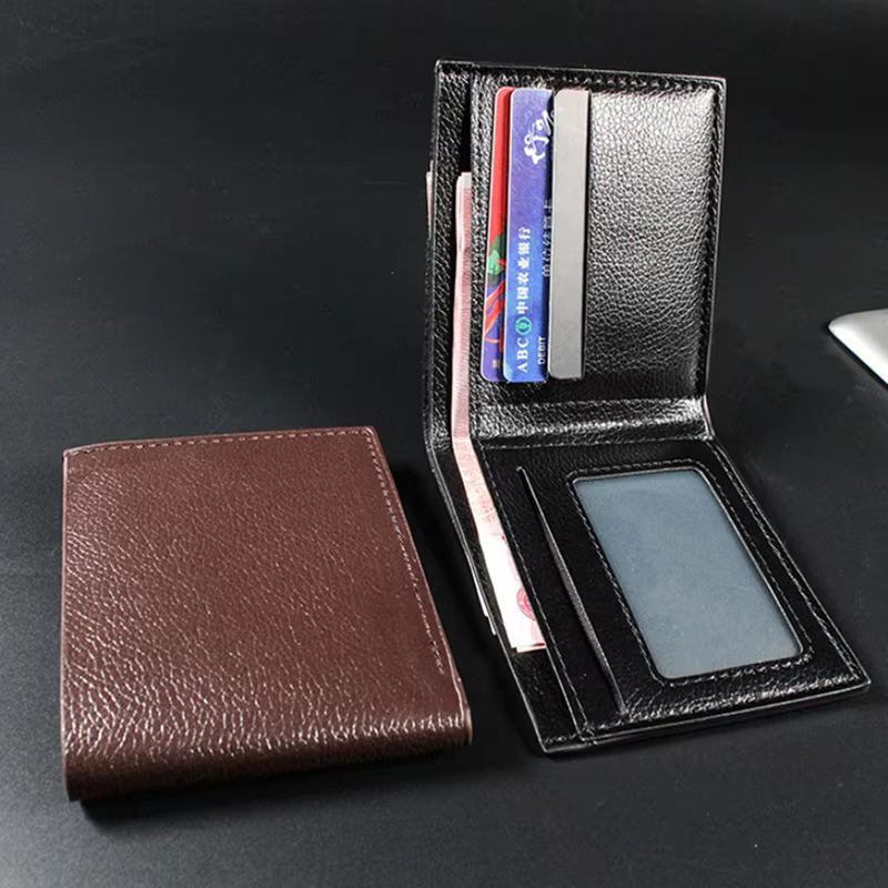 Portefeuille en cuir pour hommes