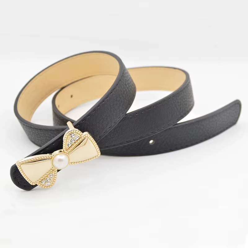 Ceinture en cuir polyvalente pour femme