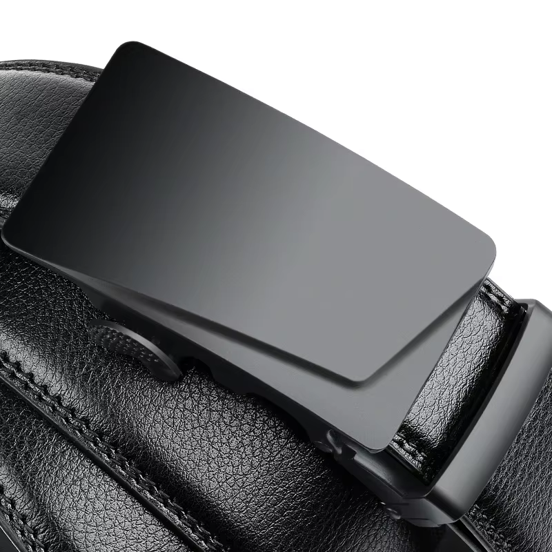 Ceinture en cuir véritable pour homme