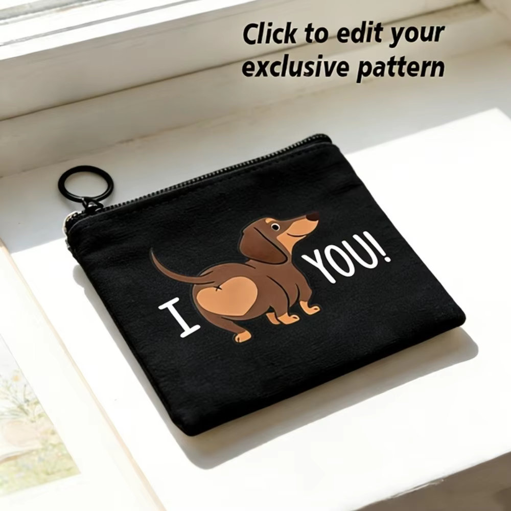 Lot de 10 porte-monnaie personnalisables avec votre logo/image