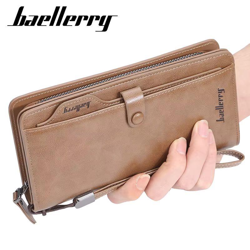 Portefeuille long rétro pour homme Baellerry