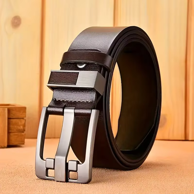Ceinture de luxe pour hommes, en cuir, boucle ardillon en métal, haute qualité, marque célèbre de styliste, sangle de taille pour Jeans